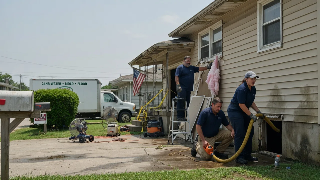 Water Damage Repair in Mannsville, KY near me